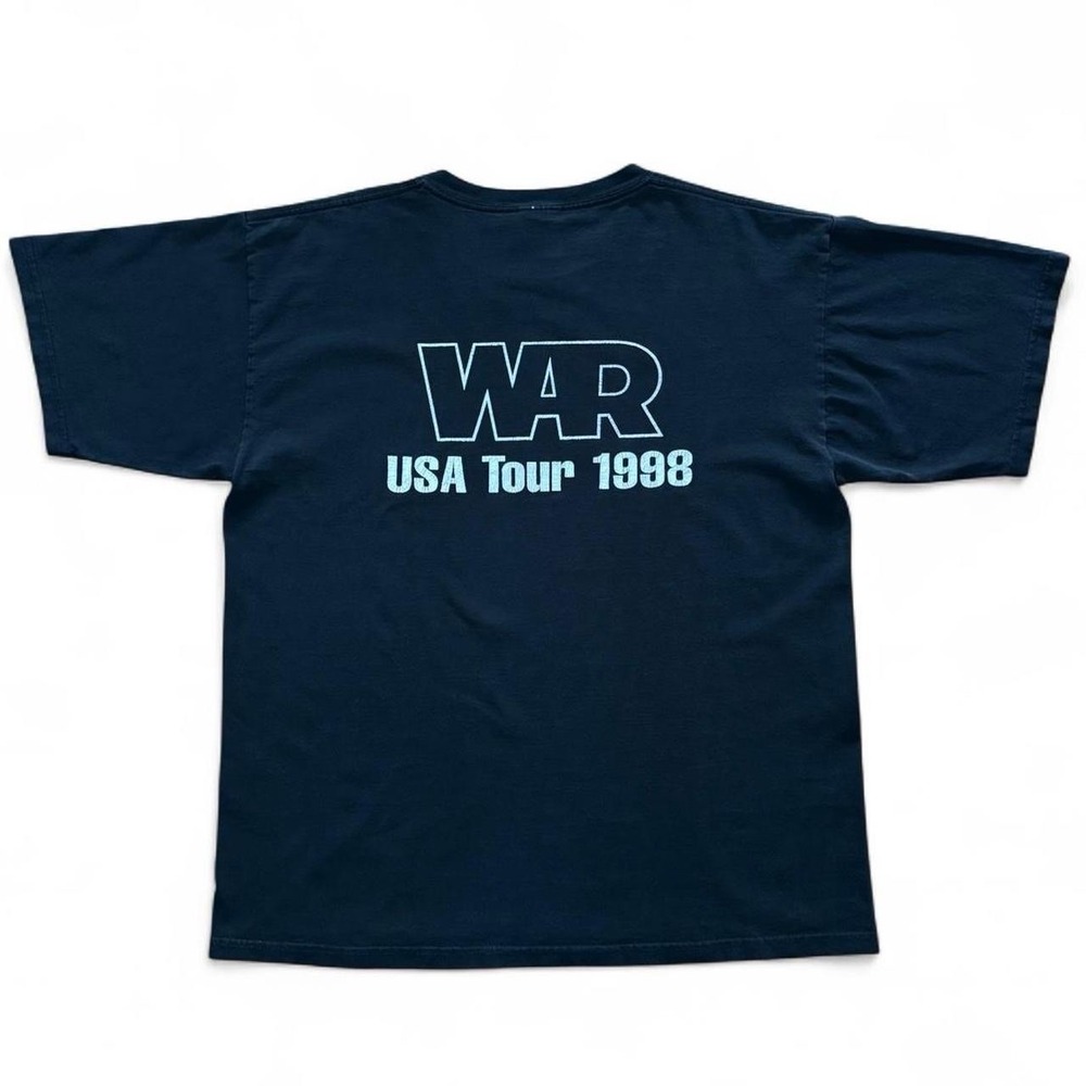 Vintage 1998 War Low Rider USA Band Concert Music Merch Tour T-shirt XL SANTEE